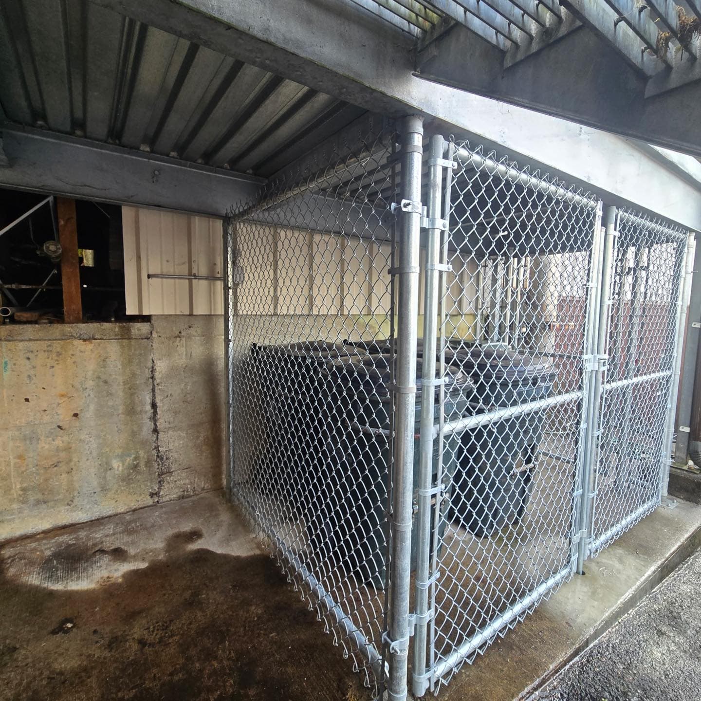Industrial Chainlink Fence Project